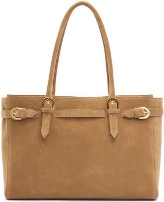 Reformation Dominique Tote in Bracco Suede at Nordstrom