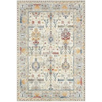 Sweeek Multicolored Oriental/Persian Pattern Indoor Rug, Cavy, 160x120x0.5 cm
