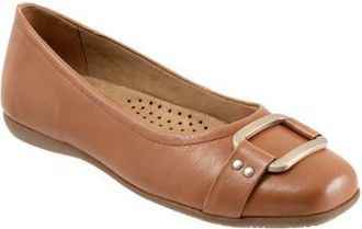 Trotters Sizzle Signature Flat - Multiple Widths Available in Luggage at Nordstrom, Size 10.5