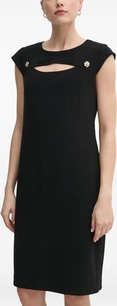 Joseph Ribkoff Abito corto con dettaglio cut-out - Nero