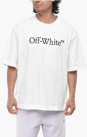 Off-white Crewneck Cotton T-Shirt BIG BOOKISH size Xxl