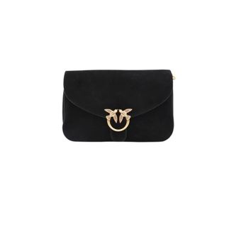 Pinko Pinko - Pinko - Tassen > Schoudertassen - Dames - Tassen - Zwart - Maat: ONE Size Katoen