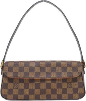 Louis Vuitton Pre-owned Shoulder Bags, female, Brown, Size: ONE SIZE Pre-owned Canvas louis-vuitton-bags