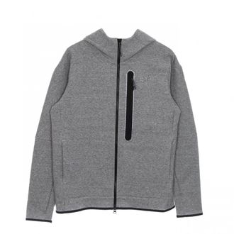Nike Tech Fleece Zip Hoodie Revival - Heren - Sportshirts - Grijs - L - Katoen - Fitness