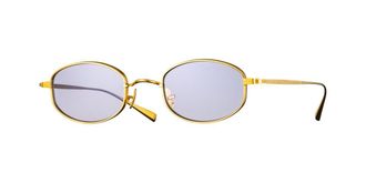 Eyevan 7285 Thompson YG Mens Sunglasses Gold Size 47