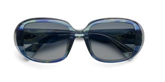Etnia Barcelona Fab TQBL Womens Sunglasses Blue Size 54