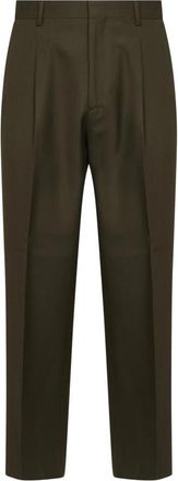 Costumein Vincent Broeken - Heren - Nette broeken - Groen - 2XL - Wol - Broeken