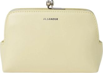 Jil Sander Goji Micro Clutch Bag - Dames - Schoudertassen - Geel - ONE Size - Leer - Tassen