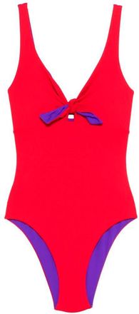 Fisico One-Piece Swimsuit With Knot