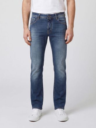 Jacob Cohen Jeans skinny slim fit in denim stretch a cinque tasche