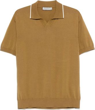 Canali T-shirt in jersey - Marrone