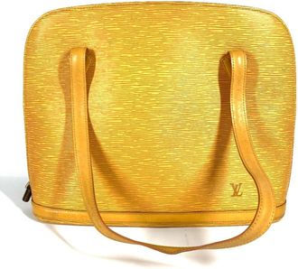 Louis Vuitton Yellow Epi Leather Shoulder Bag Tote Bag (Pre-Owned)