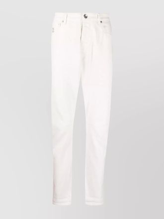 Brunello Cucinelli relaxed fit denim trousers