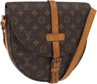 Louis Vuitton Pre-owned Cross Body Bags, female, Brown, Size: ONE SIZE Pre-owned Canvas Cross Body Bag