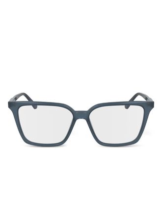 Calvin Klein square-frame glasses - Blue