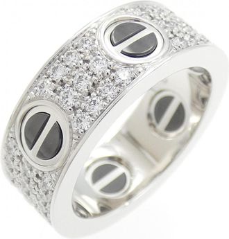 Cartier White Gold White Gold (18K) Band Ring (Pre-Owned)