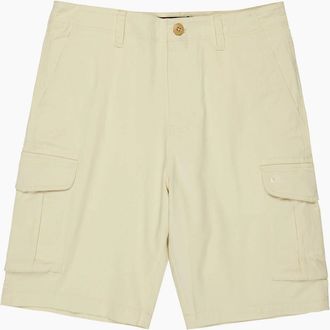 Quiksilver Mens Quiksilver Mens MW Cargo Cargo Shorts - White/Multi - Size: 32/32