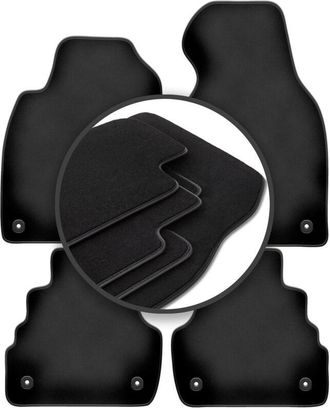 OEM Alfombrillas Premium Para Audi A6 C5 Fl Sed&aacute;n, Familiar, Avant (2001-2004)