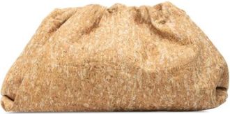 Bottega Veneta Pre-owned Clutches, female, Brown, Size: ONE SIZE Pre-owned The Pouch