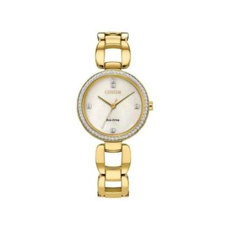 Citizen Eco-Drive Mother of Pearl Dial Ladies Watch EM1032-58A