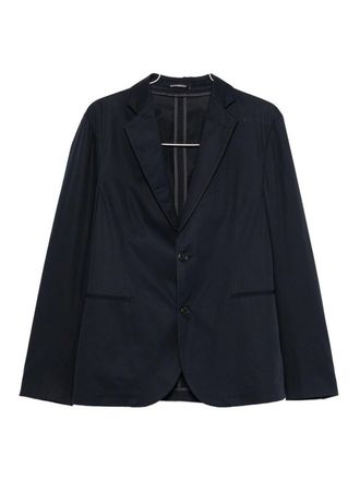 Emporio Armani Cotton Single-Breasted Suit