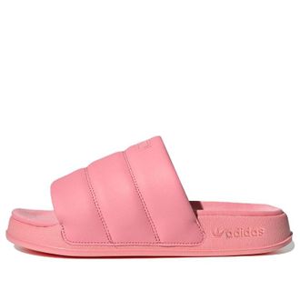 adidas (WMNS) adidas Adilette Essential Slides Super Pop HQ2055