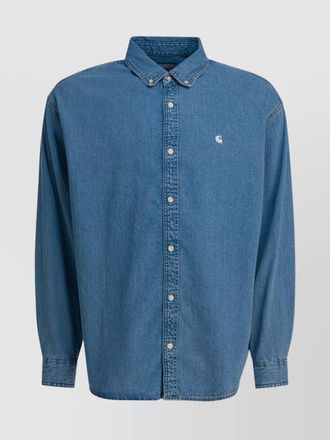Carhartt Work in Progress long sleeve shirt button-down collar