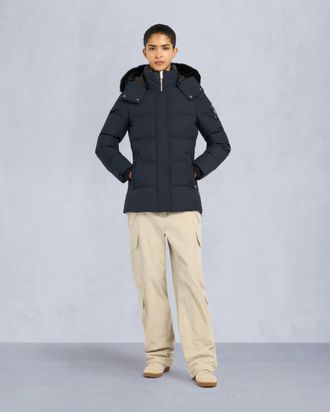 Moose Knuckles Womens Cloud Shearling 3q Jacket