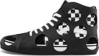 Vans SK8-HI Cage VLT LX Polka Dot Checkered - Black VN0A5FBW2UG