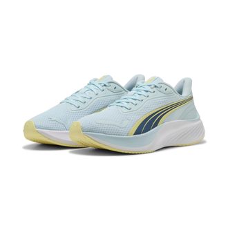 Puma Laufschuh PUMA POUNCE LITE, Damen, Gr. 42,5, sea glass, fizzy light, schwarz indigo, Textil, Schuhe Laufschuh