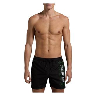 Dirk Bikkembergs Medium Boardshort - Heren - Badkleding - Zwart - Maat: 2XL Poliester