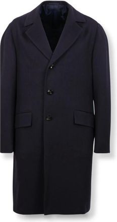 Kiton Hombre, Abrigos, Azul, Talla: L