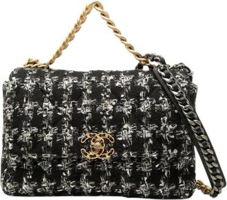 Chanel Borsa a spalla con catena Chanel 19 Pre-owned - - Pre-owned - Donna - Nero - ONE SIZE