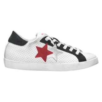 2Star 2Star, Heren, Schoenen, Wit, Maat: 41 EU Leer