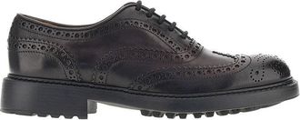 Doucal's Leather laced shoes Man 42+
