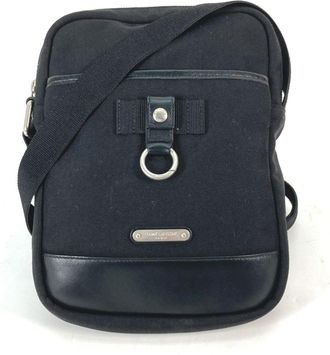 Saint Laurent Black Leather Shoulder Bag (Pre-Owned)