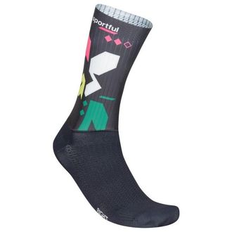 Sportful Sagan Stripe Socks Velosocken f&uuml;r Herren | blau