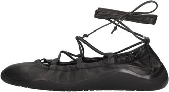 Vic Mati&eacute; Vierkante Gesloten Ballerina - Dames - Ballerinas - Zwart - 38 EU - Leer - Schoenen