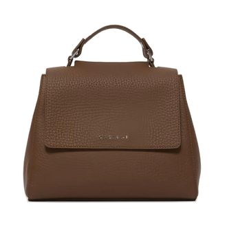 Orciani Sveva Soft Small Handbag - female - Orciani - Handbags - Brown - ONE SIZE - Bags