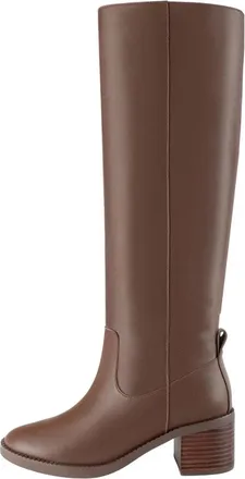L37 Stijlvol Schoeisel en Accessoires - Dames - Laarzen met Hak - Bruin - 41 EU - Schoenen