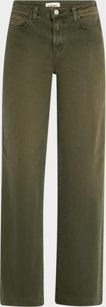 L'agence Scottie High-Rise Wide-Leg Jeans