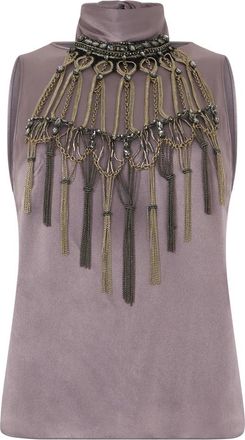 Alberta Ferretti Donna, Top, Viola, M, new