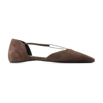 Toteme Dames, Schoenen, Bruin, Maat: 39 EU Leer