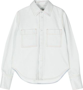Darkpark Glenn denim shirt - women - Cotton - S - Blue
