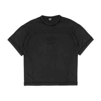Umbro Heren Wasted Boxy T-Shirt (Vervaagd zwart)