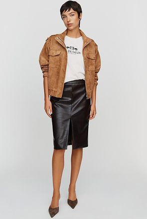 Bardot Rheba Faux Leather Pencil Skirt
