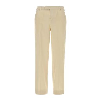 Pantaloni Torino Straight Trousers, female, Yellow, Size: XS Emma pant