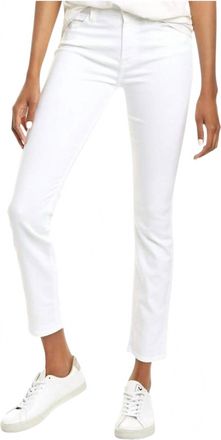 7 For All Mankind Classic Skinny Jeans In White