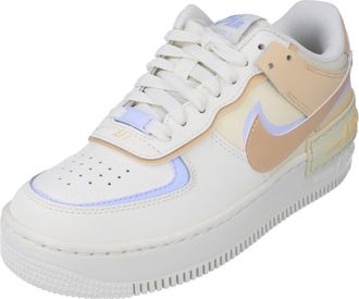 Nike Womens Air Force 1 Shadow Trainers - White - Size UK 4