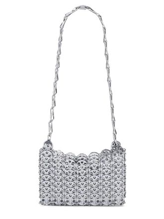 Paco Rabanne 1969 Nano Metallic Textured Shoulder Bag